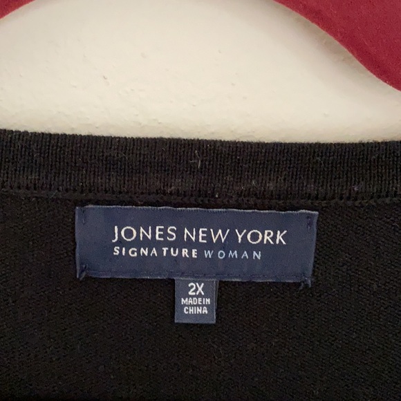 Jones New York Ribbed Knit Sweater - Picture 2 of 3